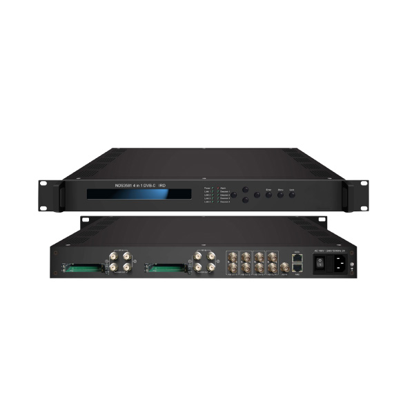 四路專(zhuān)業(yè)數(shù)字電視接收機(jī)HS-6004-C